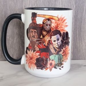 FLORAL HORROR CHARACTERS MUG